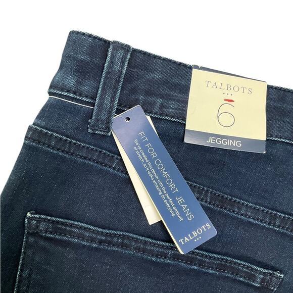Talbots Women's Jeggings Blue Jeans Size 6 NWT - Picture 5 of 9